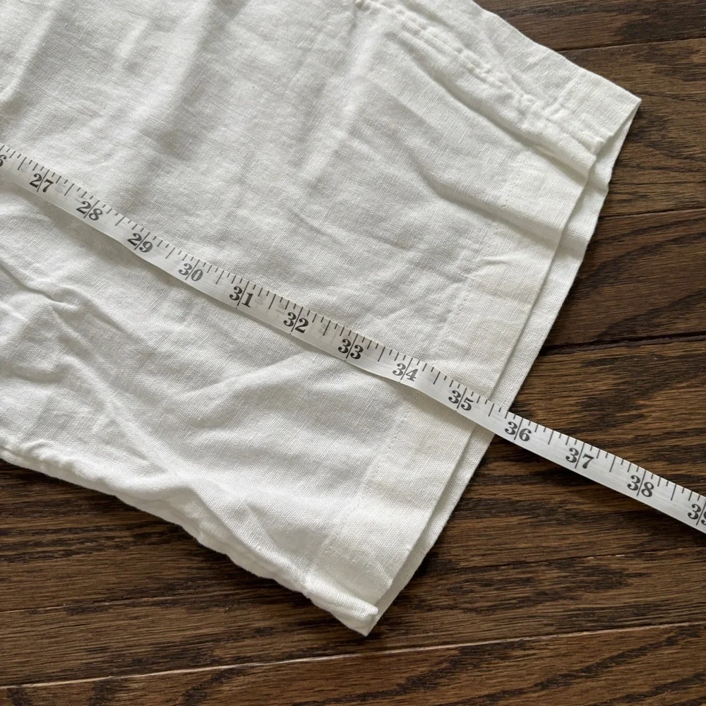 Aritzia Sontag Linen Cropped Pant Babaton The Group Pants XL NEW NWT - Picture 10 of 13